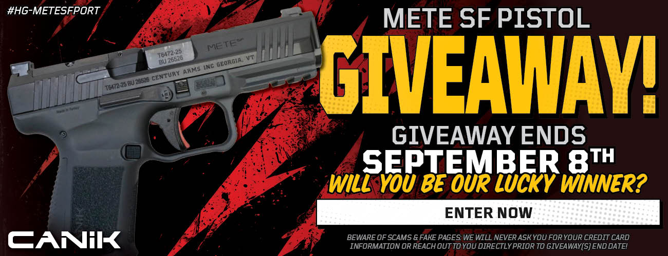 Canik METE SF Giveaway